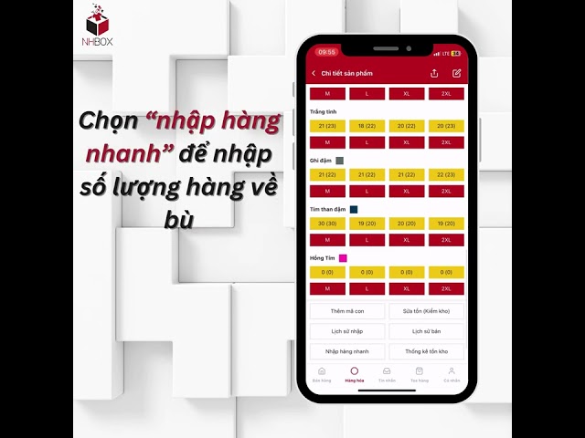 Hướng dẫn nhập bù số lượng hàng