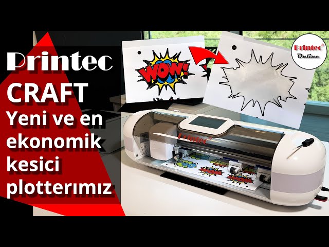 Printec CRAFT - En ekonomik kesici plotter cihazımız :)