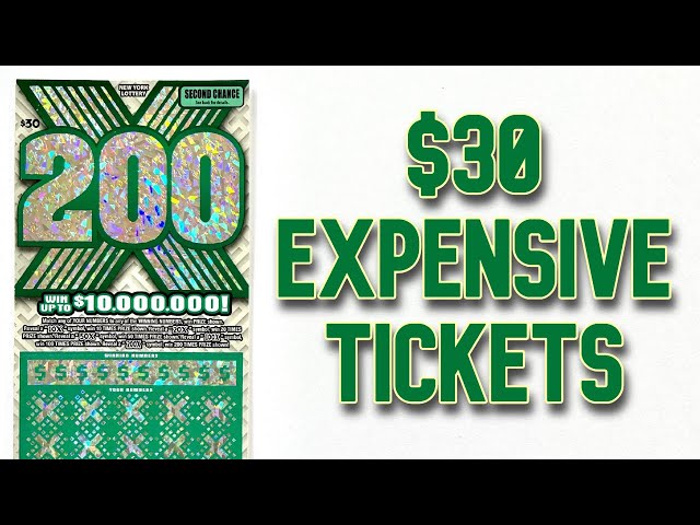 Expensive $30 Lottery Scratch Off Tickets from the NY Lotto : The Quest for 10 Million part: 18