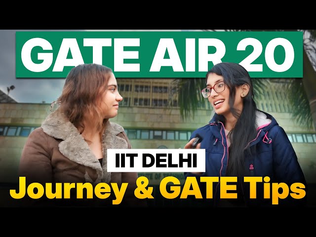 I went to IIT Delhi to meet Gate AIR 20 | Crack GATE with GeeksforGeeks!