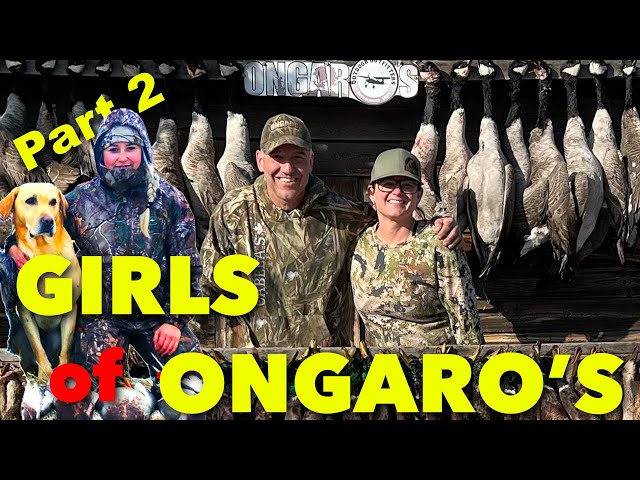 GIRLS of Ongaro's Part2 - FEMALE guides in a MAN'S world - Hired to Hunt@Cabela-s @PunisherWaterfowl