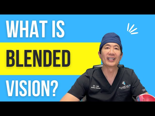 What is Blended Vision LASIK? | Answering questions on presbyopia, multifocal IOL, LASIK over 40 (E)