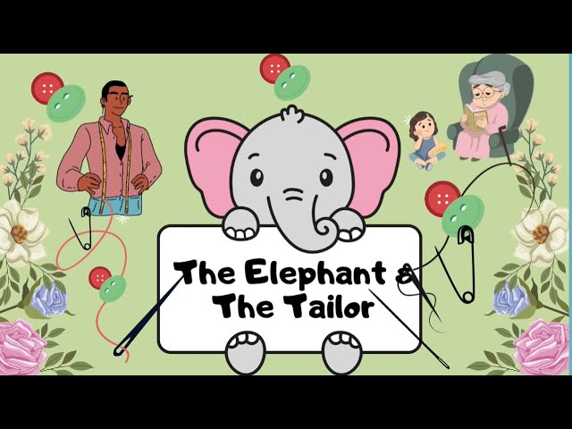 The Elephant & The Tailor  #feeds #shorts #elephant #ammachiyumkochumakalum