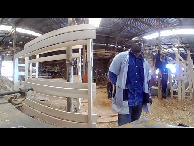 How to plain using a thicknesser @SuperFurniture #Carpentry #VRSkillsChannel #SkillingUganda