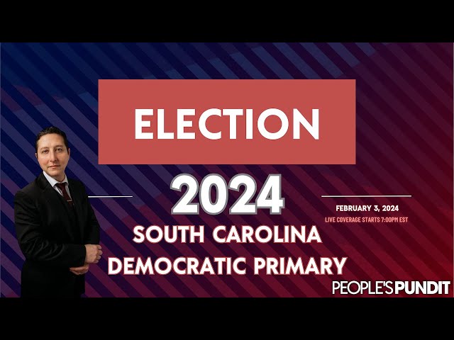 Live Results: 2024 South Carolina Democratic Presidential Primary