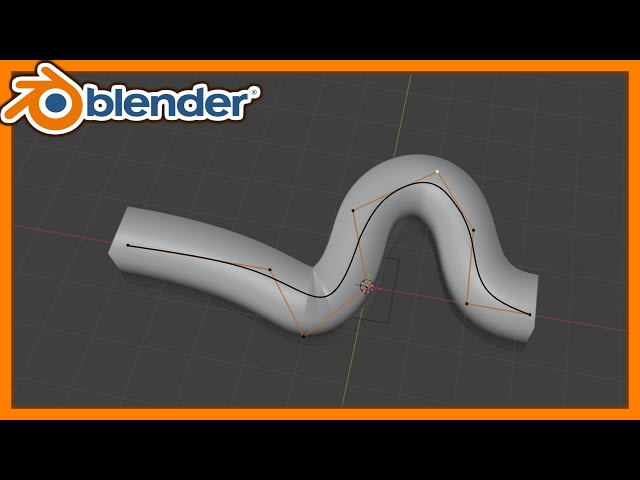 Learn Blender 4.3 - Curves: Paths and Bezier; Extrude, Subdivide, Bevel, Radius, Tilt & Convert To