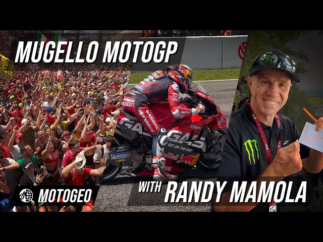 MotoGP Mugello Italy with Randy Mamola / @motogeo Adventures