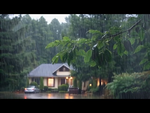 Rain Thunder Sounds For Sleeping | Rain Sounds That Will Make You Go To Sleep, ASMR for Deep Sleep