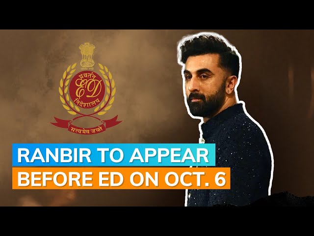 Ranbir Kapoor Summoned By ED In Online Betting Case