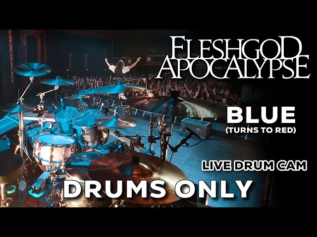 Eugene Ryabchenko - Fleshgod Apocalypse - Blue (Turns to Red) (live drum cam) 🥁DRUMS ONLY🥁