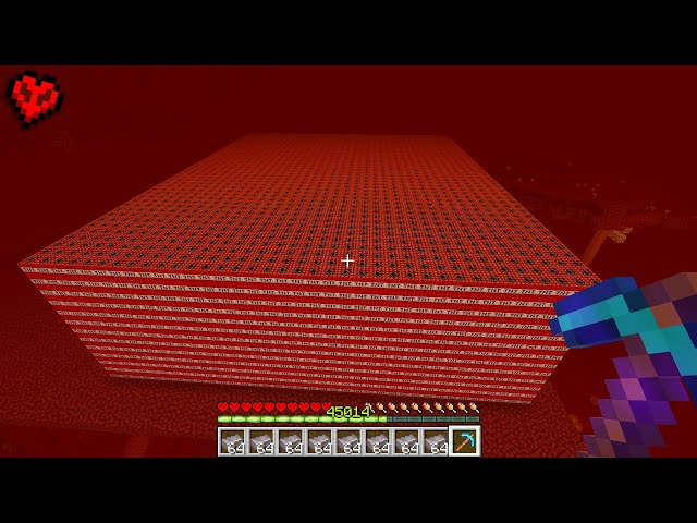 I Blew Up The Nether With 10,000 TNT In Minecraft Hardcore