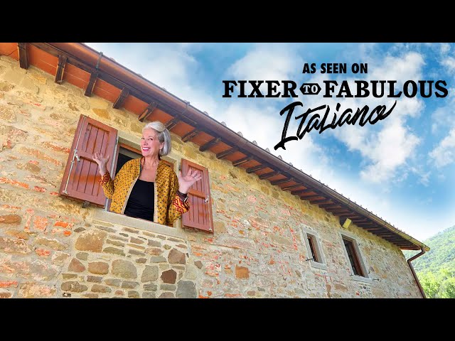 Fixer to Fabulous Italy AFTER THE SHOW