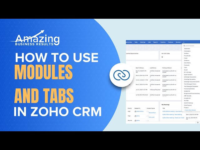 Understanding Zoho CRM Modules, Tab Groups, and Creating Records