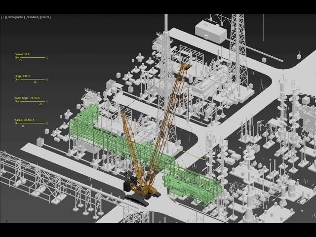 SRU Process Module Installation 3D Simulation Sequence