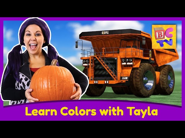 Learn Colors with Tea Time with Tayla | Educational Video for Kids by Brain Candy TV