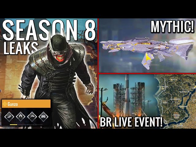 CODM SEASON 8 LEAKS! Live BR Event, Mythic Gun, Legendary Character (COD Mobile 2nd Anniversary)