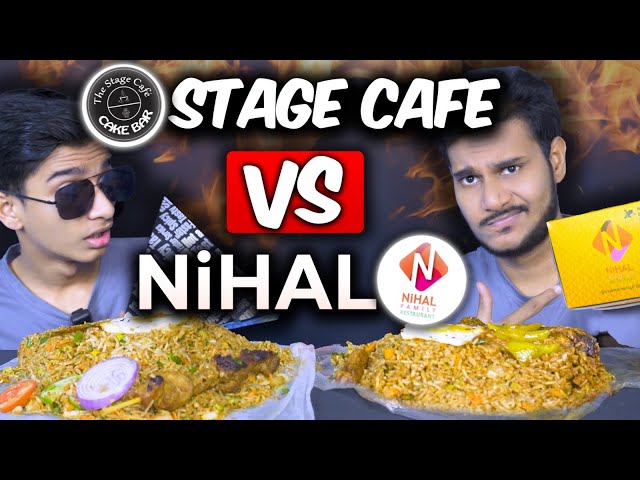 NiHAL vs Stage Cafe | Chicken Nasigoreng |  FOOD REVIEW | Magu ASMR