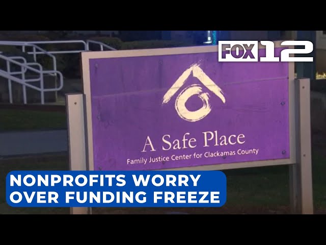 NW Oregon nonprofit organizations concerned about federal funding freeze