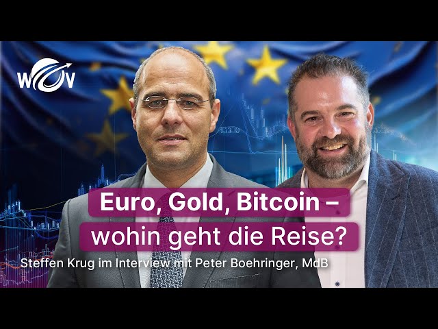 Droht der EU der Bankrott? Peter Boehringer über Schulden, Goldreserven & Bitcoin | WOV Talk