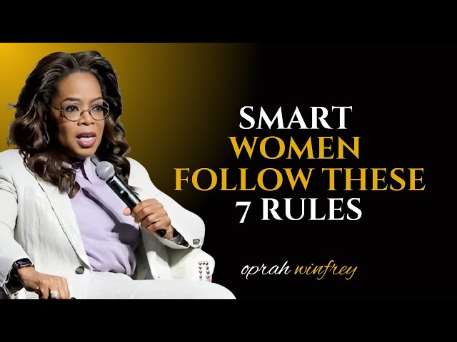 Oprah Winfrey-Learn How To Become A Smart Women With 7 Principles |Oprah Winfrey Motivational Speech