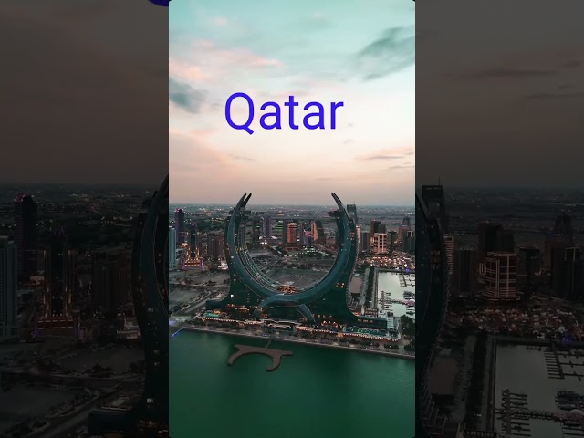 Qatar vs Dubai Beautiful view #shortvideo #viralvideo #mnishatvlog