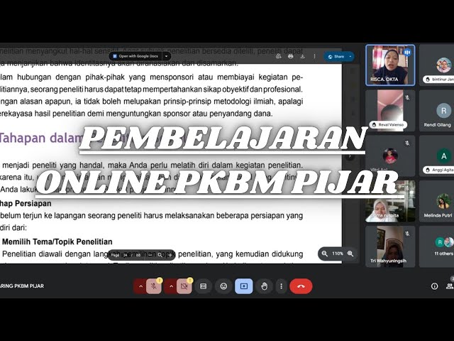 ZOOM PKBM PIJAR MAPEL SOSIOLOGI 13/02/2025