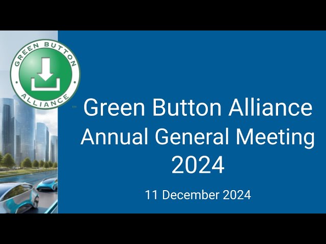 Green Button Alliance 2024 Annual General Meeting