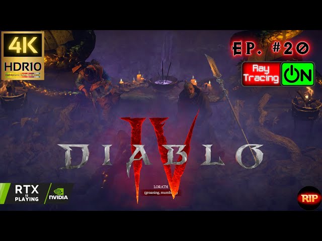 Diablo 4 (2023) (PC) - Part #20 Penetrating Shot Rogue (Maxroll Build) | 4K HDR10 60FPS RTX On