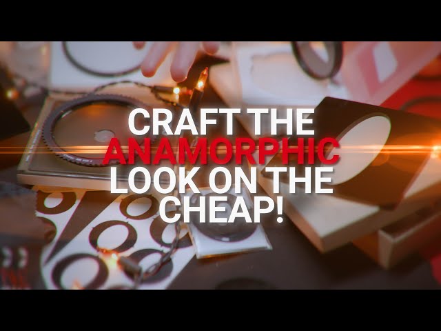 The Anamorphic Look off the shelf! Cheap Anamorfake Options