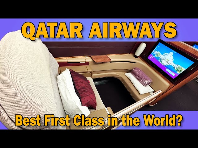 Qatar Airways First Class REVIEW: Is This The World's Most Luxurious Flight? 🚀✨