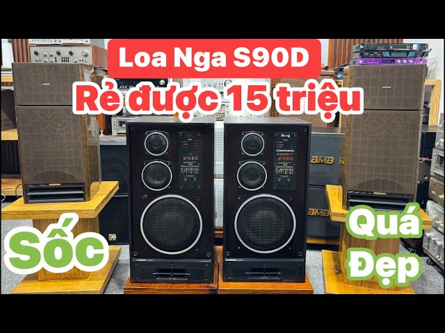 Quá Hời Mua Rẻ Được 15 Triệu - Loa Nga S90D - Loa Bose 363 - Dây Loa Bãi - Loa Hm - Loa Bmb - Hút ẩm