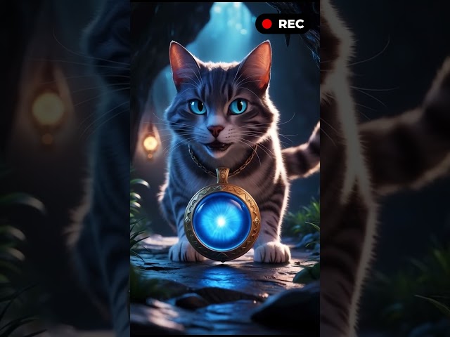 Misty’s Quest for the Sapphire Amulet Stories 430.3 #cat #cute #ai #catlover #catvideos #aiimages