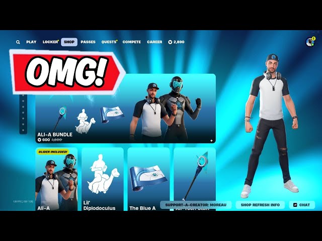 New SKIN in the Fortnite Item Shop🤩(Full Review)