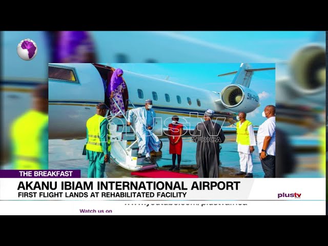 First Flight Lands at Rehabilitated Akanu Ibiam International Airport