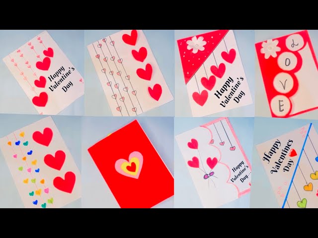 8 Valentine's Day Crafts With Paper | Valentine's Day Craft Ideas |Valentine's Day Gift Ideas