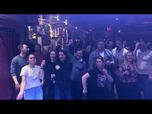 A clip of the crowd at Lucy's Pleasantville