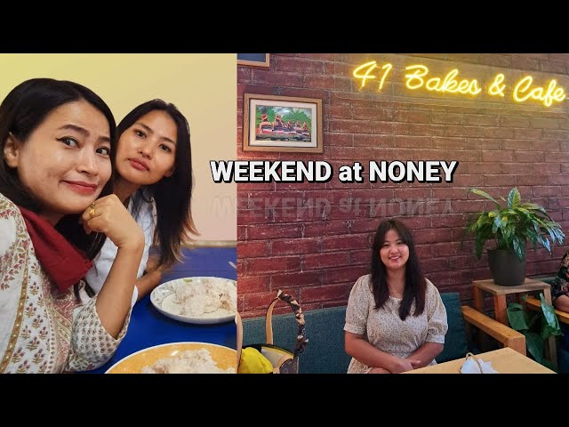 Eating food at Noney Hotel!! weekend at noney