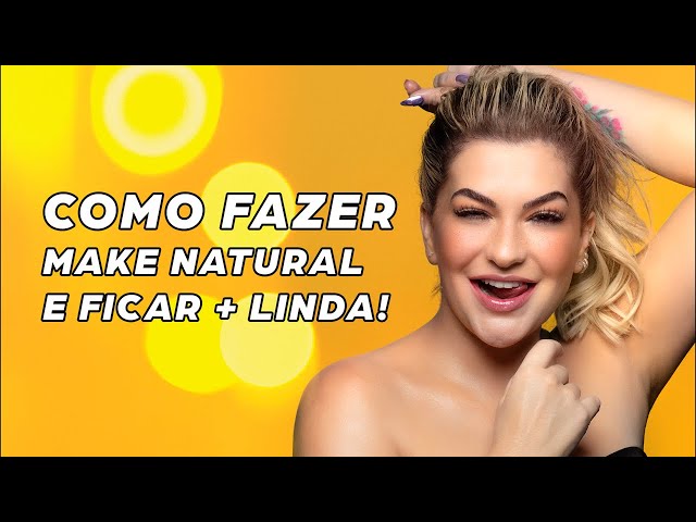 COMO FAZER UMA MAKE NATURAL PARA REALÇAR SUA BELEZA [LIVE TUTORIAL ALICE SALAZAR] - 22/01 às 20h