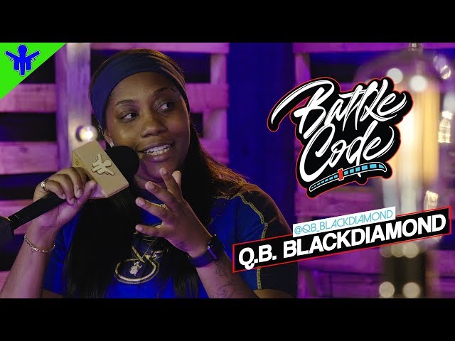 Q.B. BlackDiamond Breaks Down Why She's "The Most Disrespectful" Female Battle Rapper.