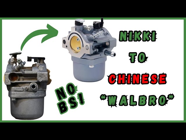 Eliminate Flooding Problems: Replace Nikki Carburetor with Walbro!