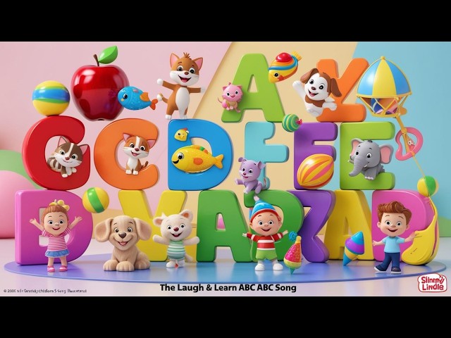 ABC nursery rhymes &  Kids song, Laugh & Learn ABC Song