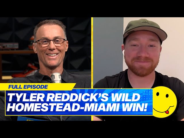 Tyler Reddick breaks down his WILD last lap pass & win at Homestead-Miami to Kevin Harvick!