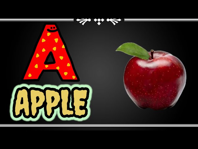 Phonics Song 2 with TWO Words in 3D - A For Airplane - ABC Alphabet Songs & abcd