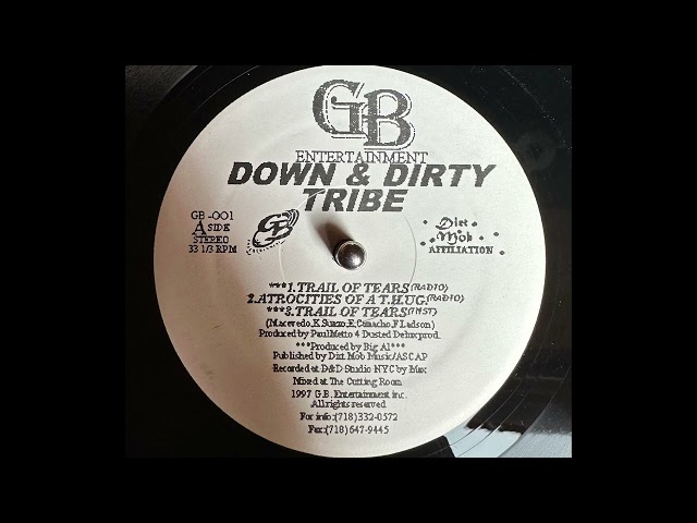 Down & Dirty Tribe - Trail Of Tears (Instrumental)