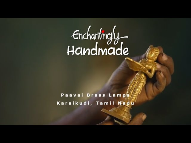 Karaikudi Paavai Brass Lamp Making | Handicrafts of Tamil Nadu - TAMIL NADU TOURISM