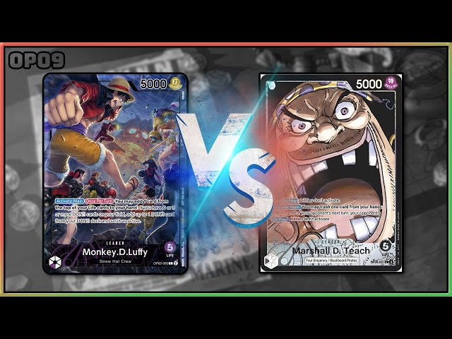 [OP09] PLuffy VS BlackBeard || Game Against @AwakenedTCG