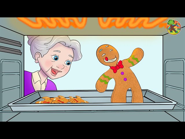 Gingerbread Man | KONDOSAN English Fairy Tales & Bedtime Stories For Kids | Cartoon | Animation