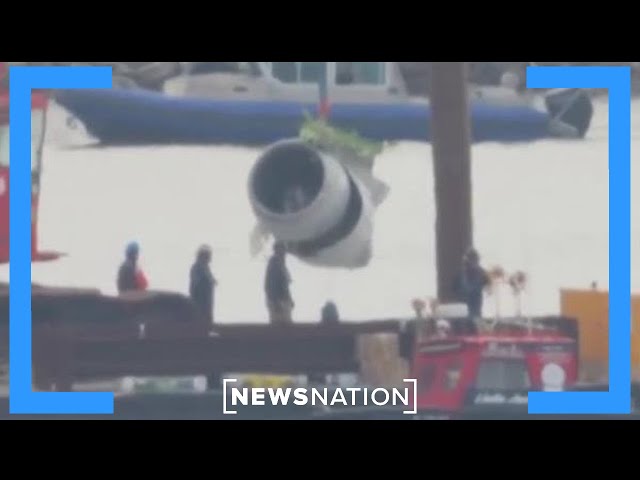 Airplane’s fuselage pulled from Potomac River | Vargas Reports