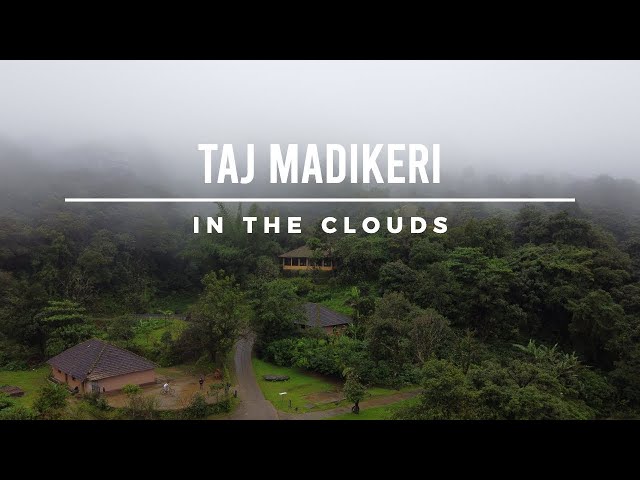 Taj Madikeri IN THE CLOUDS | Coorg Monsoon 2021 | Drone footage | Dolby HDR 60 fps