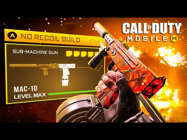 MAC 10 NO RECOIL IN COD MOBILE